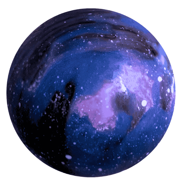 Bombe de chocolat chaud Galaxy