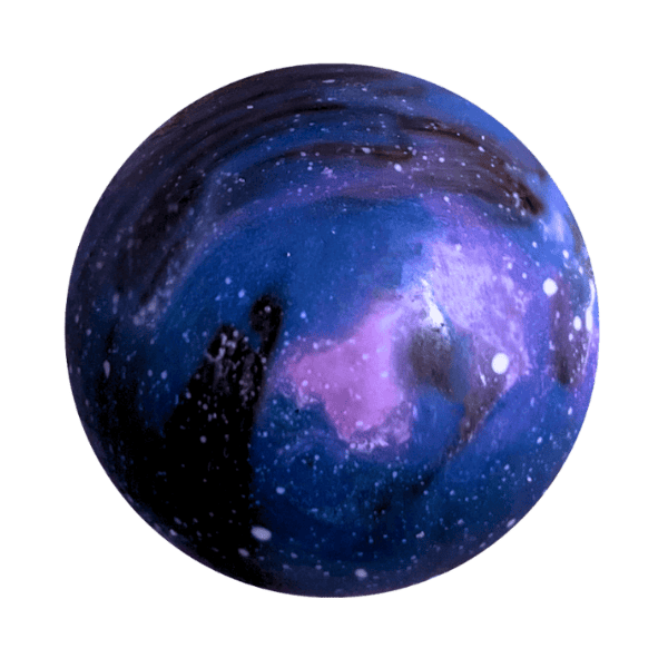 bombe de chocolat chaud galaxy