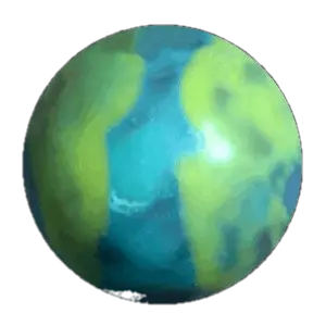 Bombe de chocolat chaud Terre