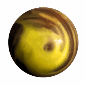 bombe de chocolat chaud saturne