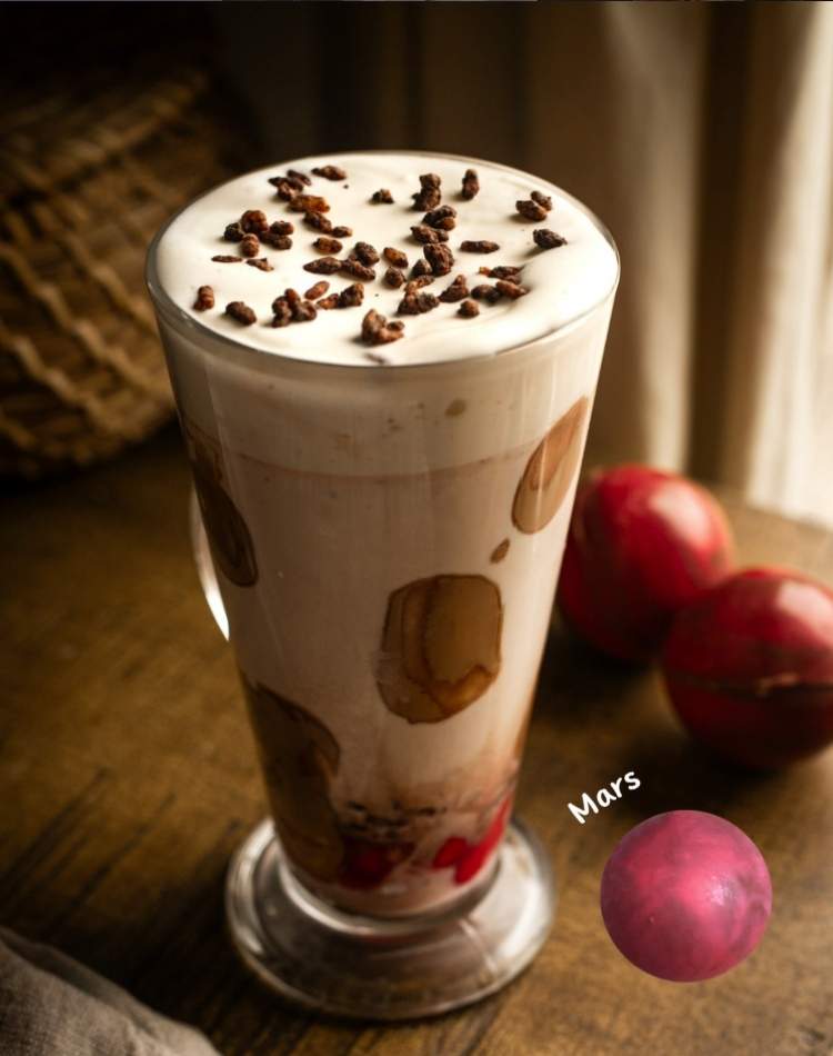 Dégustez notre chocolat chaud Mars